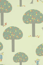 Rodney St. - Pea Green by Little Greene - luxury wallpaper
