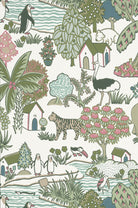 Animal Kingdom - Puck by Little Greene - luxury wallpaper